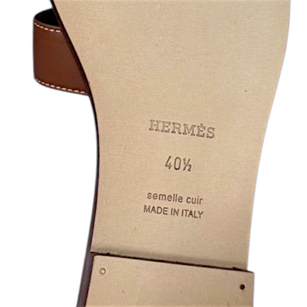 Hermès Oran EU 40.5 (Tan)