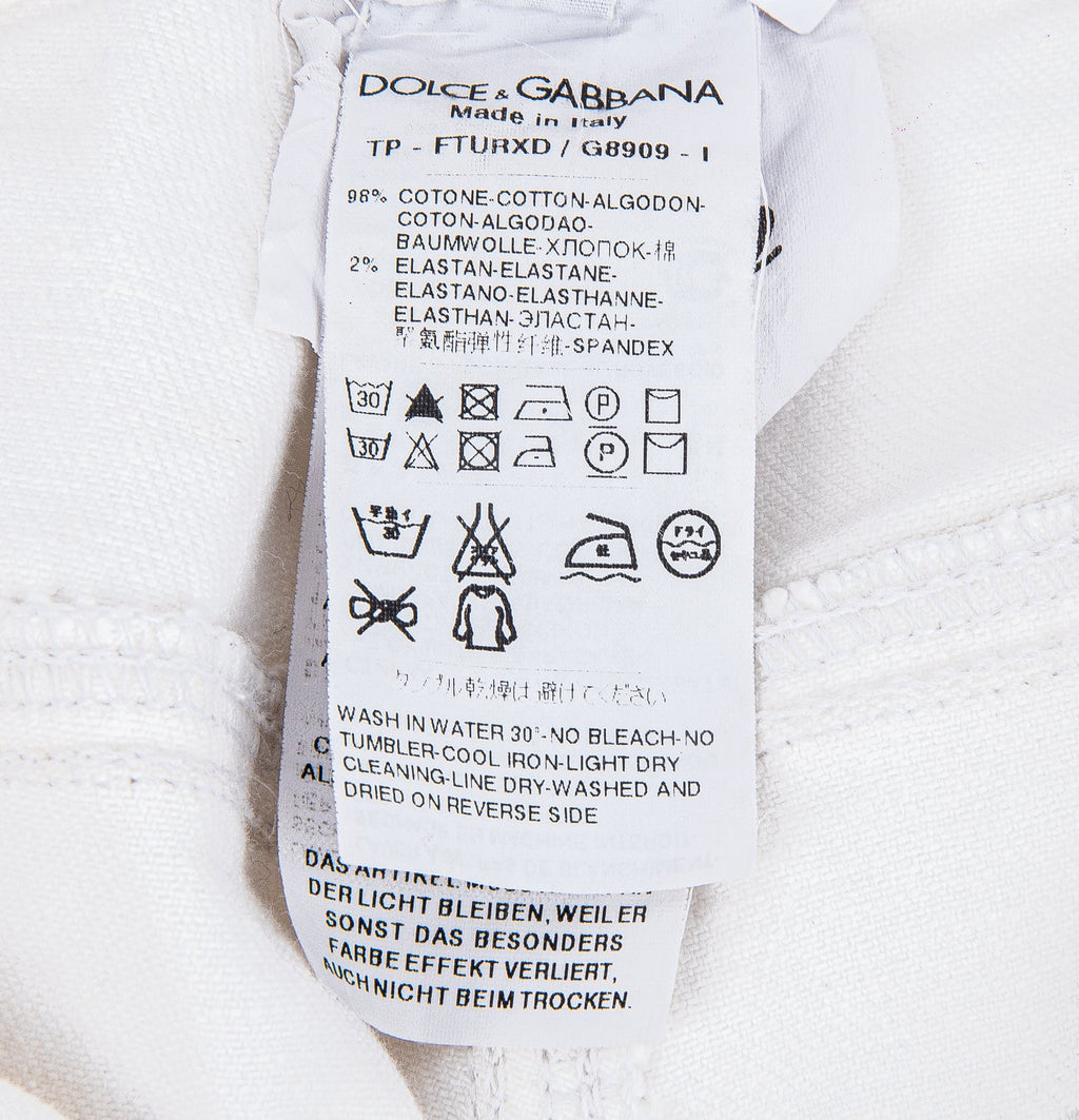 Blossom Embroidered Skinny Pants