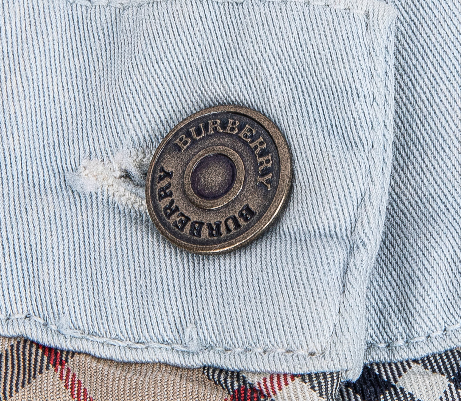 Blue Straight Fit Trouser