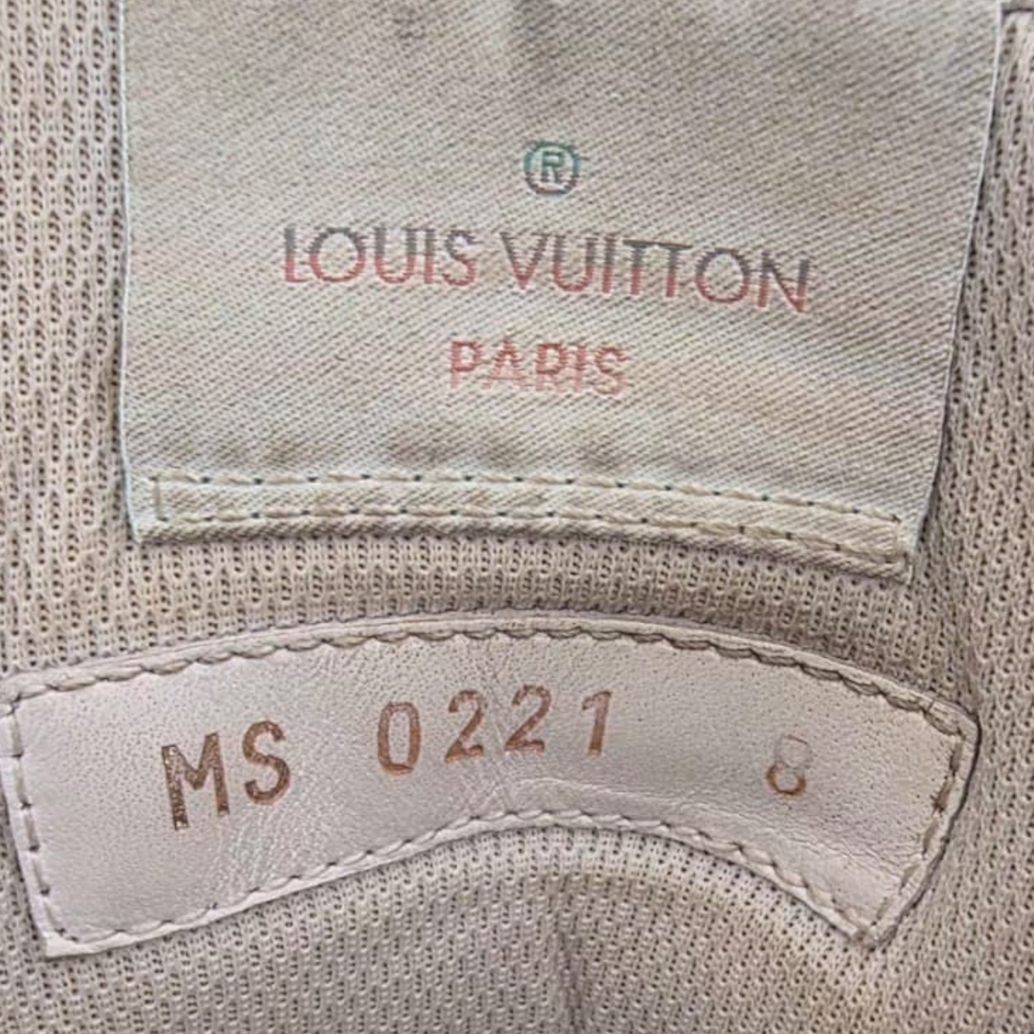 Louis Vuitton Rivoli Monogram Hi-Top Sneakers White Leather UK 8
