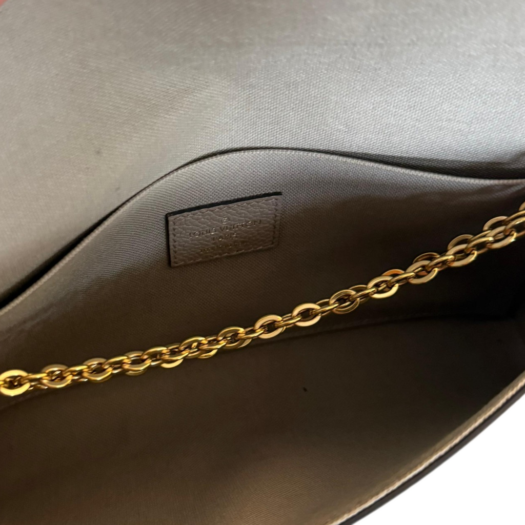 Louis Vuitton Pochette Félicie Bicolor Monogram Empreinte