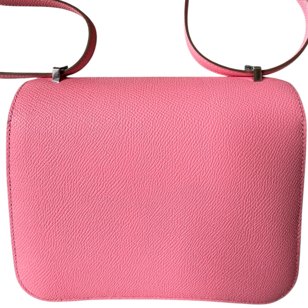 Hermès Constance 18 Rose Confetti Epsom PHW