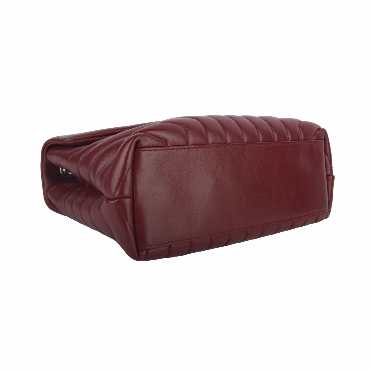 Monogram Loulou Matelasse Vitello Piumotto Red Calfskin Leather Bag