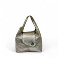 Chanel Metallic CC Hobo Bag