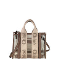 Chloé Woody Tote Bag Small Jelly Blush/Beige Leather Trim