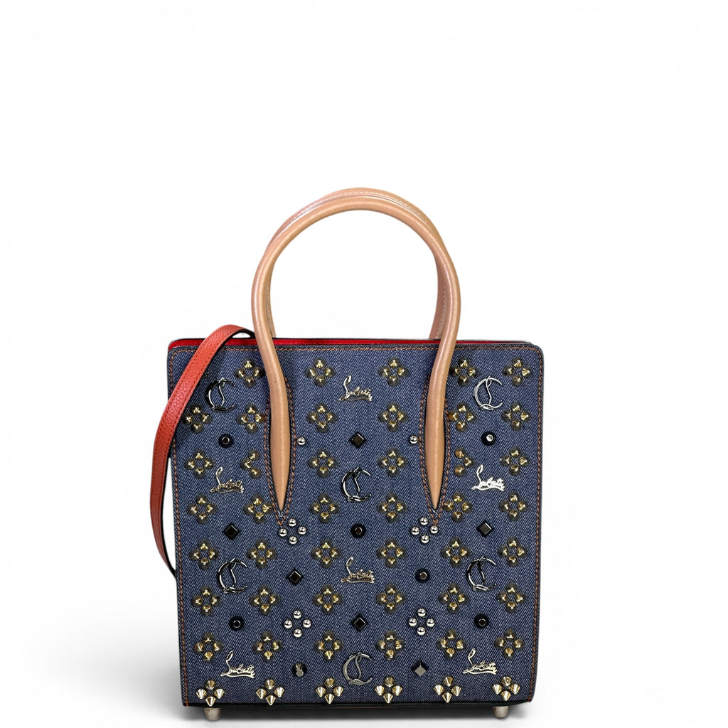 Christian Louboutin Paloma Medium Loubinthesky Denim Bag