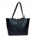 Coach Market Tote Black Polished Pebble Leather