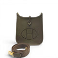 Hermès Evelyne 16 TPM Etoupe Taurillon Clemence GHW
