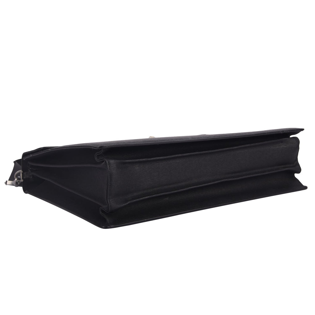 Black Meisterstuck Leather Briefcase