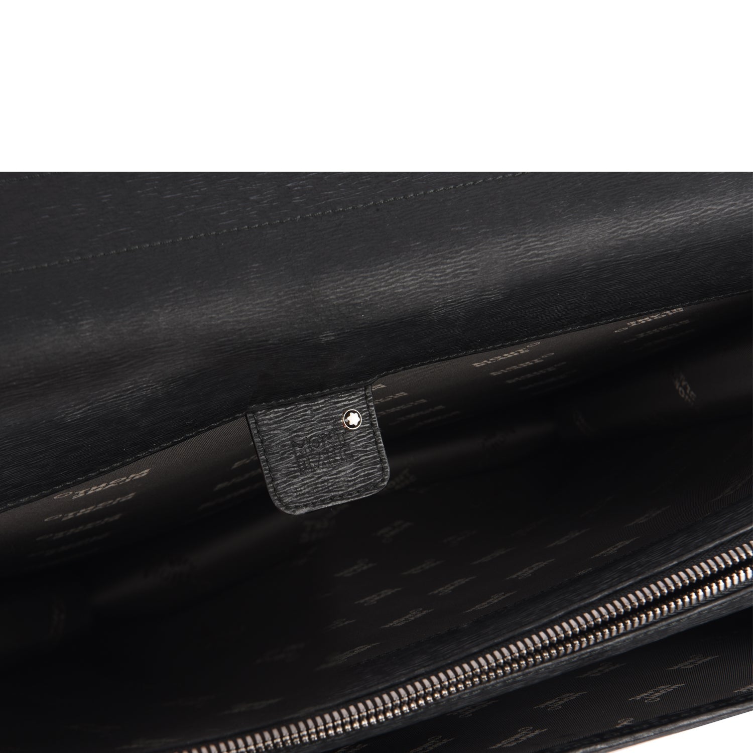Black Meisterstuck Leather Briefcase