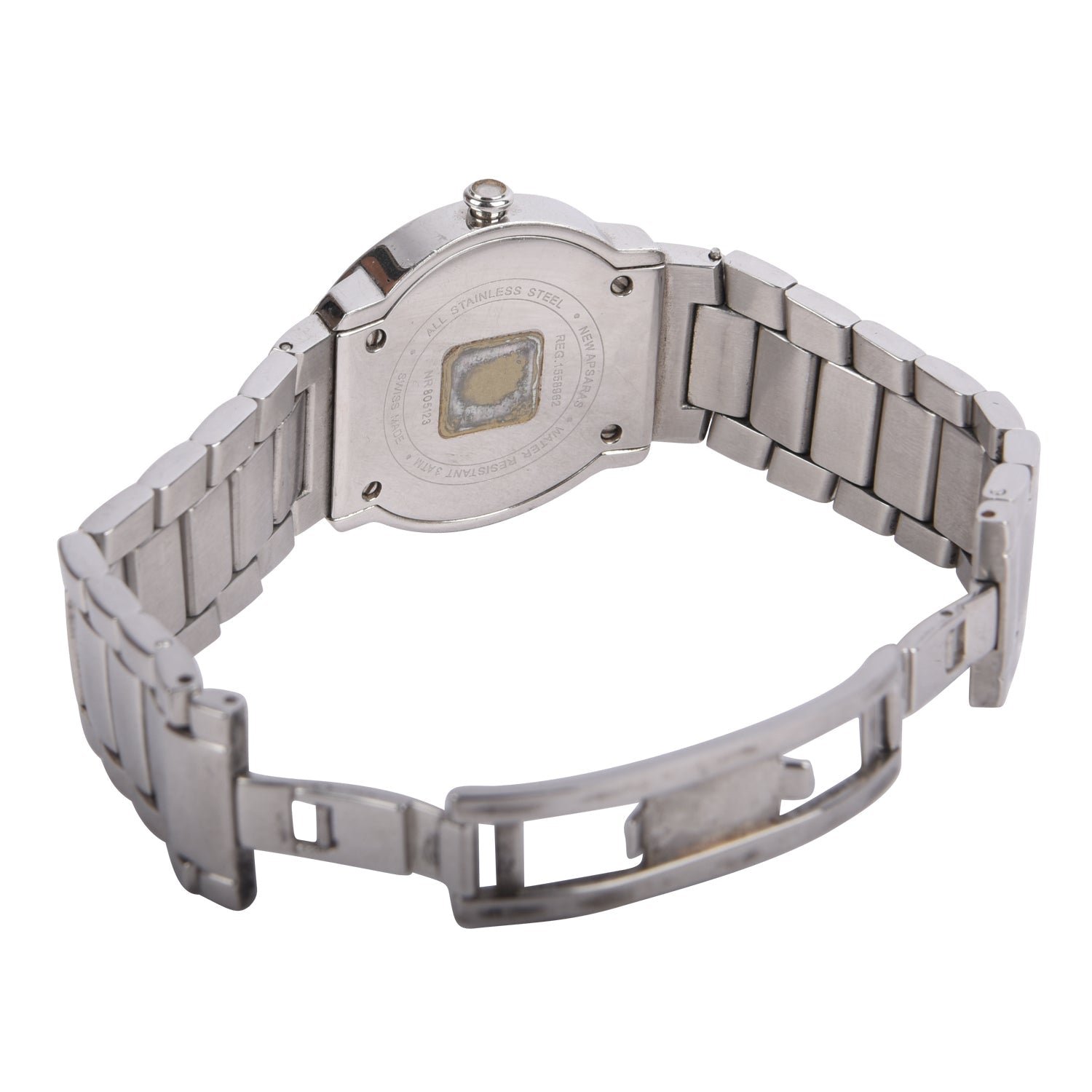 Givenchy Silver Apsaras Round Women's Wrist watch