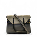 Fendi Tri-Color Grace Leather Flip Bag