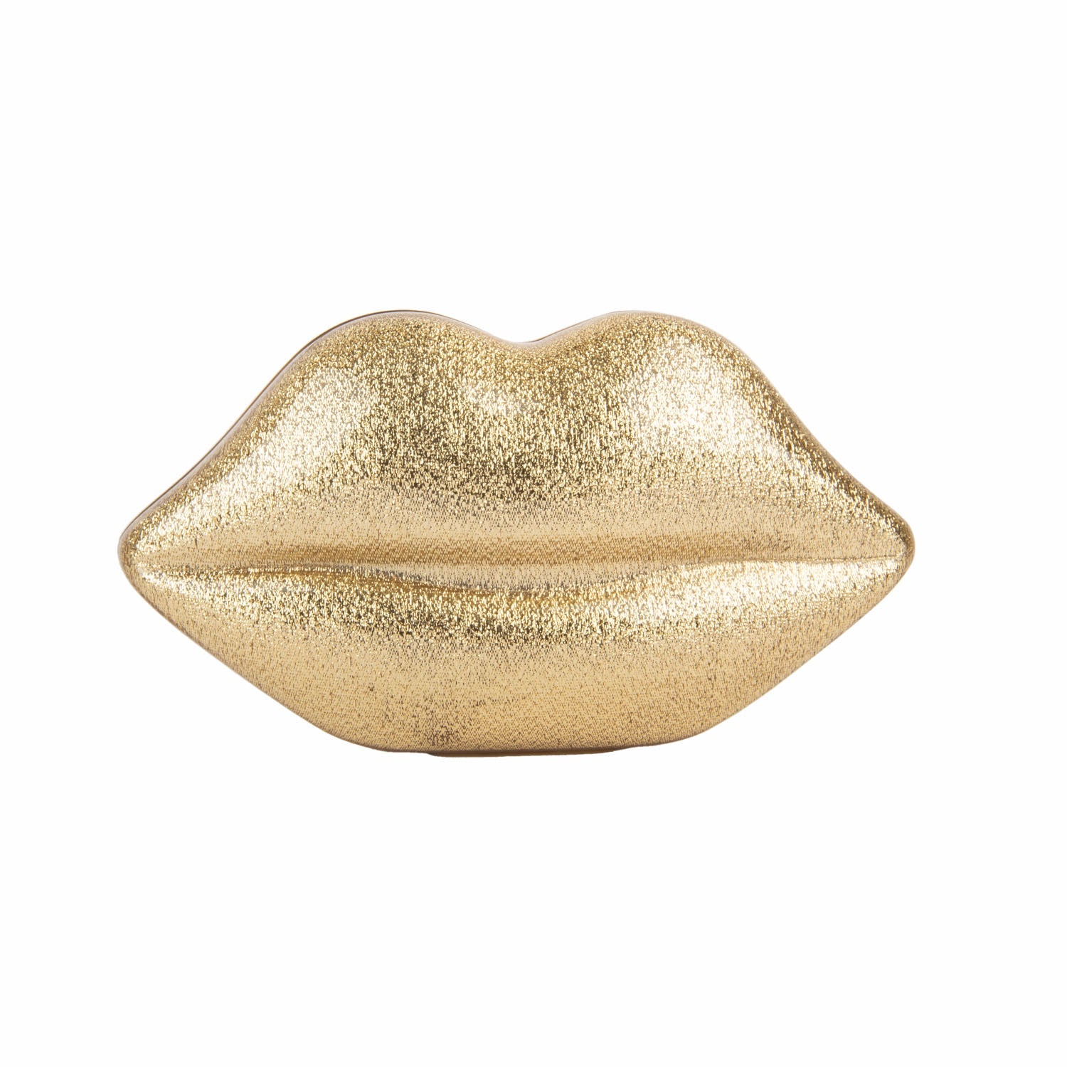 Lulu Guinness Acrylic Golden Clutch