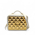 Chanel Vanity Case Golden Plate Satchel