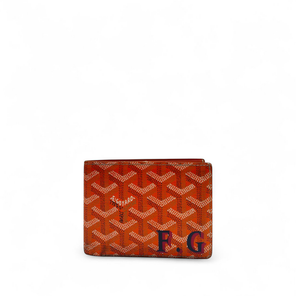 Goyard Victoire Wallet Orange