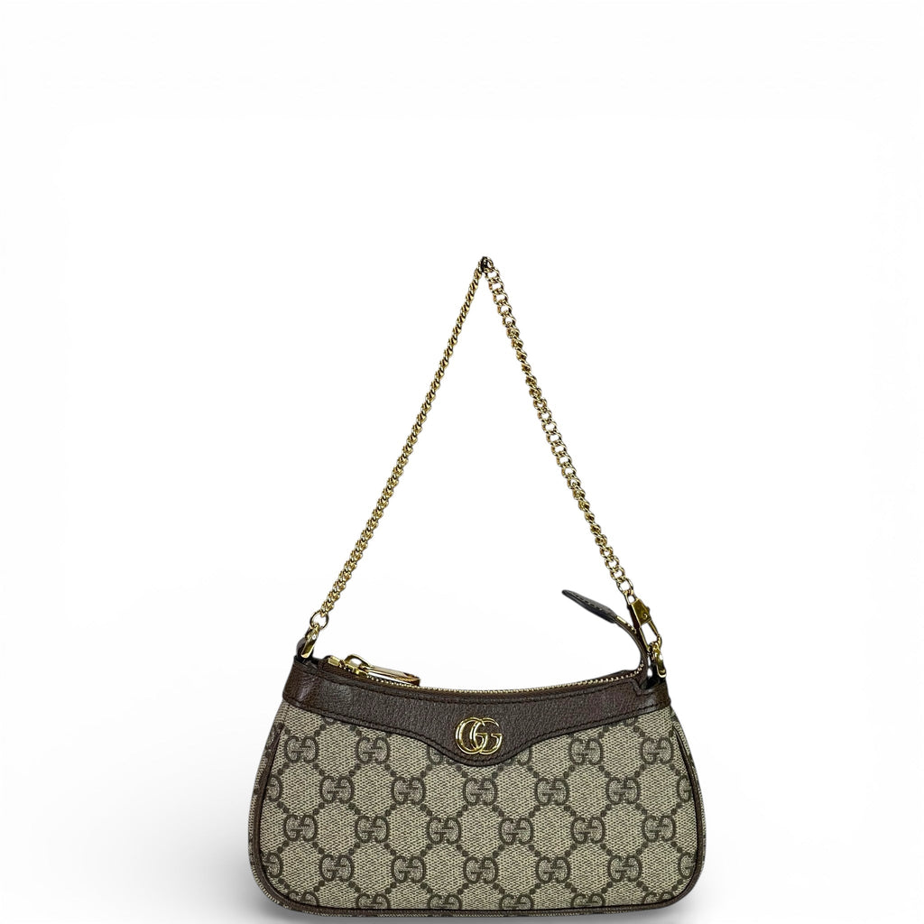 Gucci GG Ophidia Mini Bag Beige GG Supreme Canvas