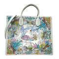 Gucci Tiger Medium Tote Shanghai Savanah White Multicolor
