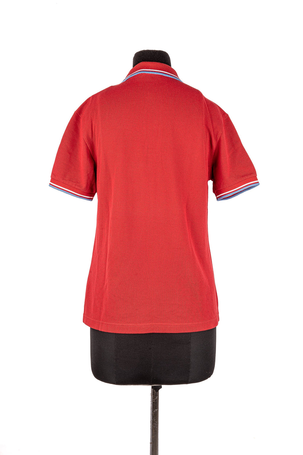 Red Polo Neck T-Shirt