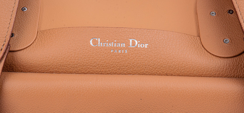 Supple Grained Calfskin Medium Open Bar Tote