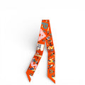 Hermès Twilly Figures Libres Orange Silk