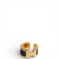 Hermès Olympe Ear Cuff Black Gold Plated