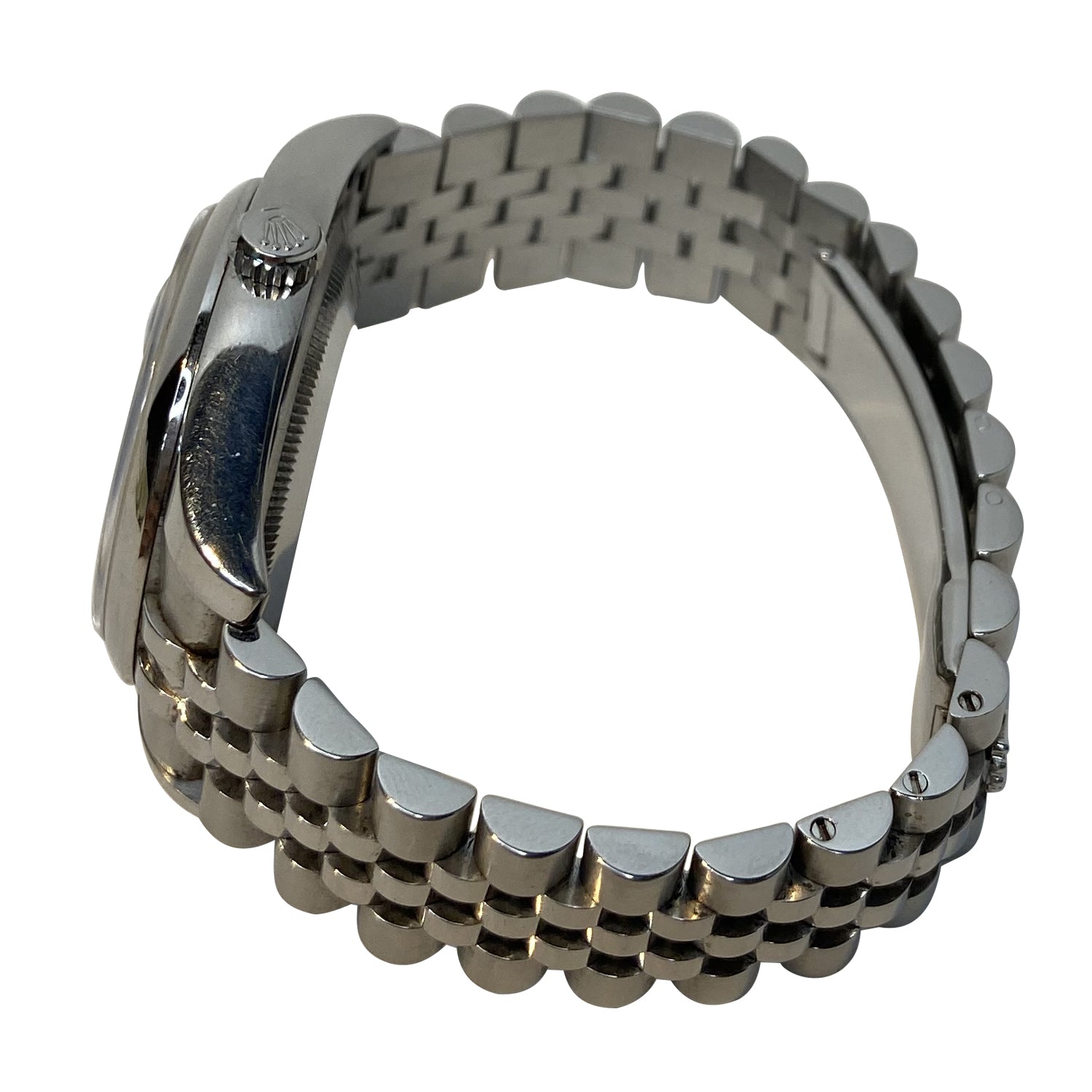 Blue Roman Datejust Steel Mens Watch