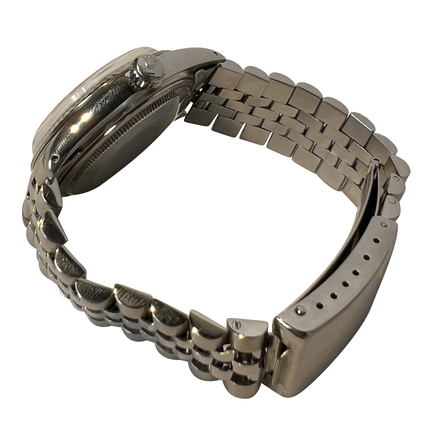 Datejust Plastic Glass Vintage Men's Watch