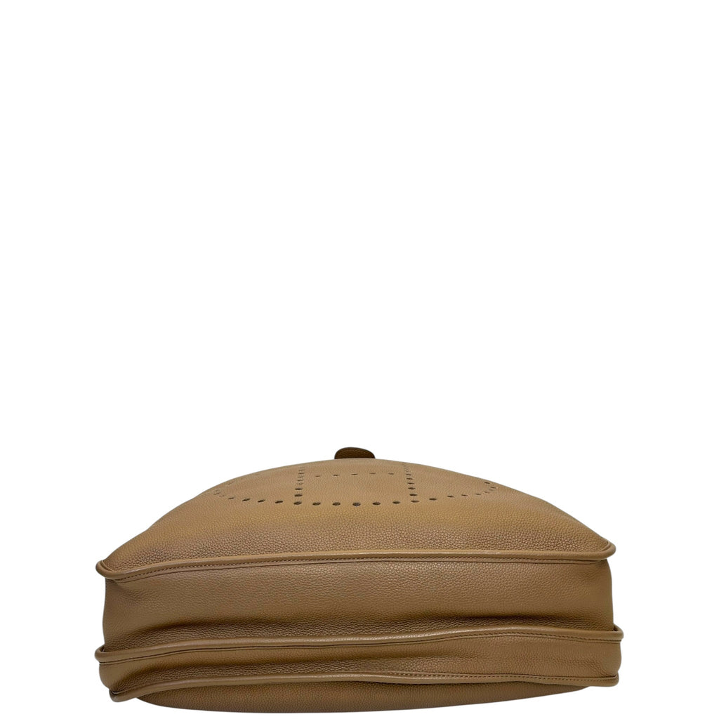 Hermès Evelyne 40 TGM Etoupe Taurillon Clemence PHW