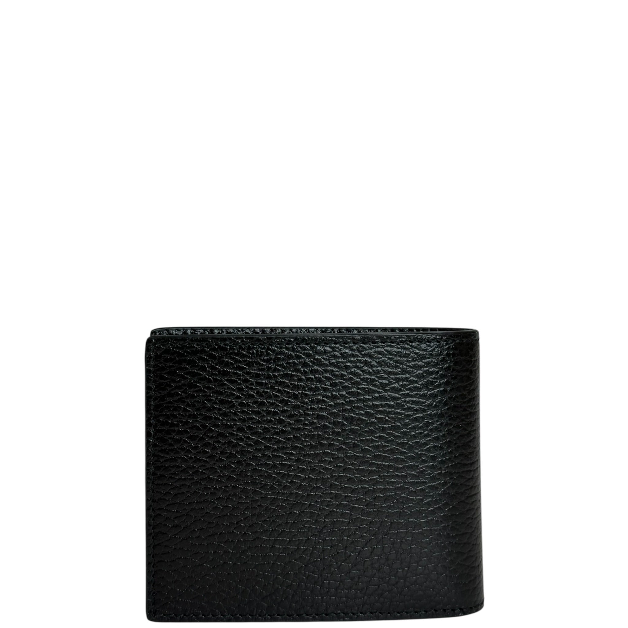Gucci Interlocking GG Bifold Wallet Black Leather