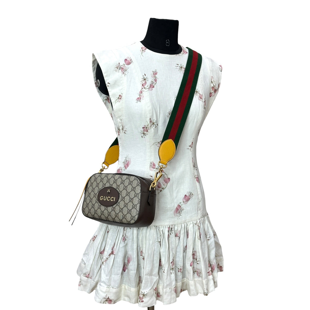 Gucci Neo Vintage Messenger Bag GG Supreme Canvas