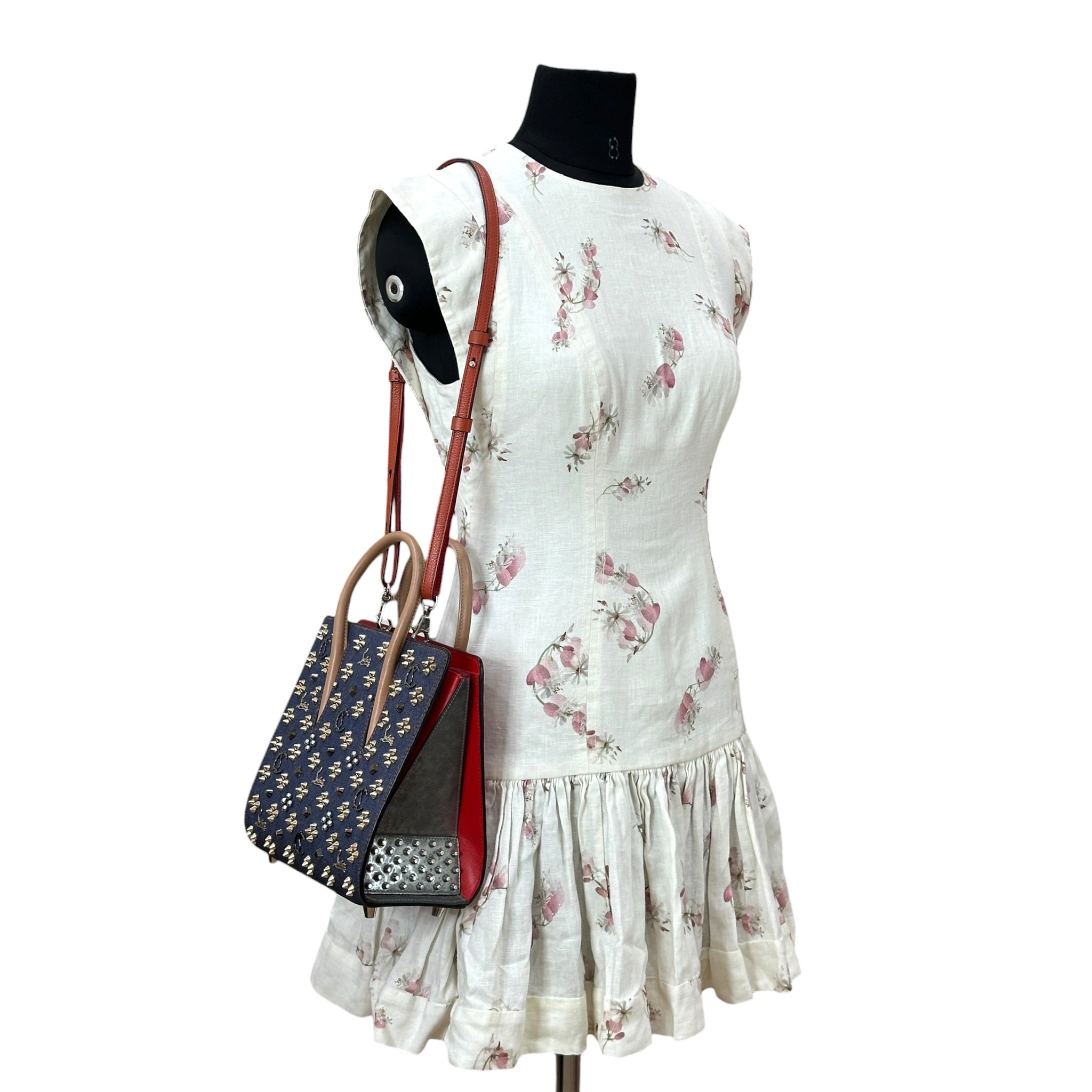 Christian Louboutin Paloma Medium Loubinthesky Denim Bag