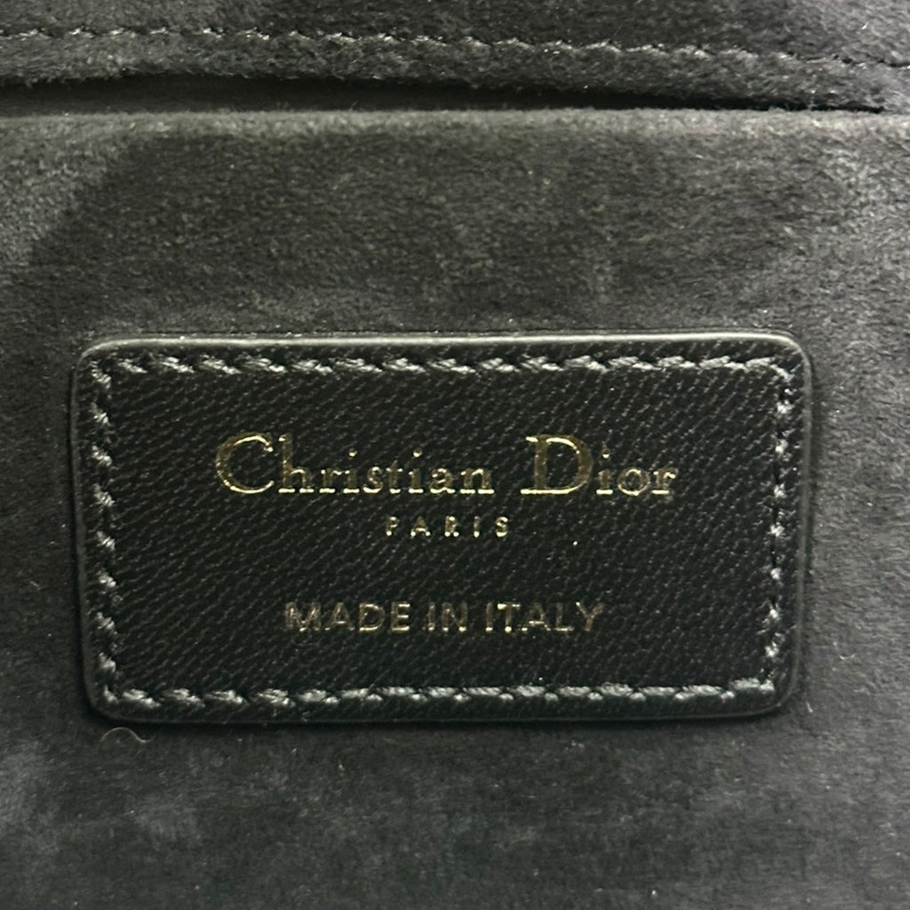 Dior Lady D-Joy Medium Black Cannage Lambskin