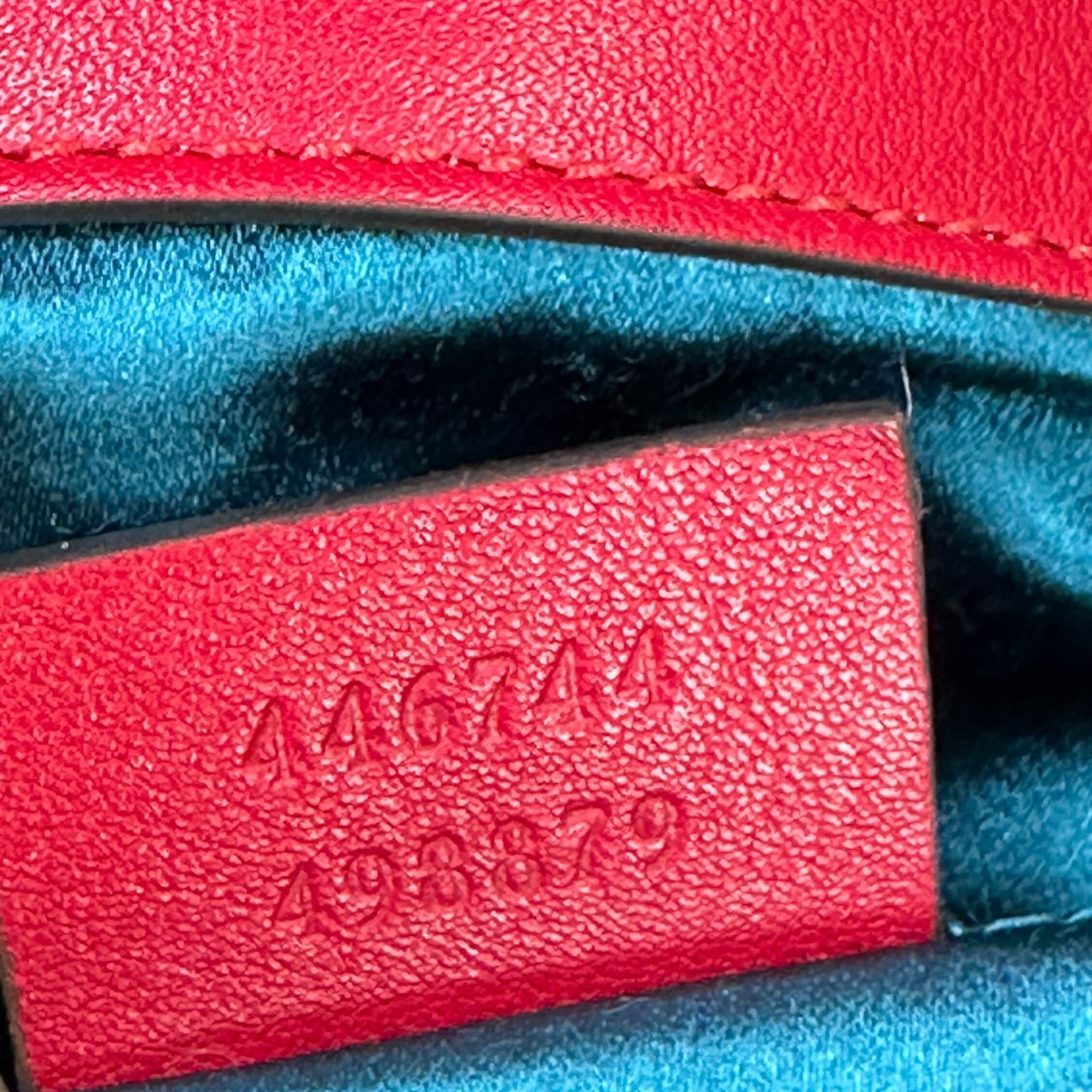 Gucci GG Marmont Mini Flap Bag Red Matelassé Velvet