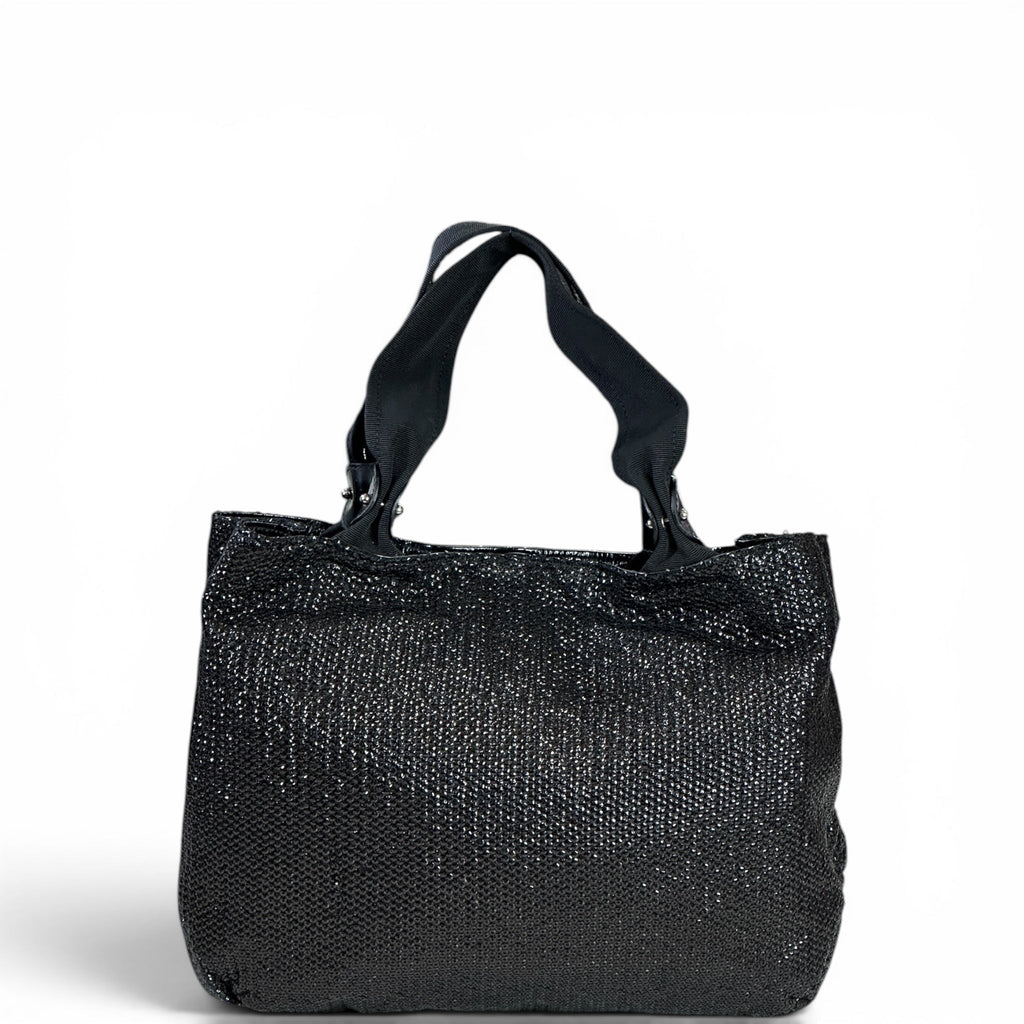 Salvatore Ferragamo Vara Bow Top Handle Bag Black