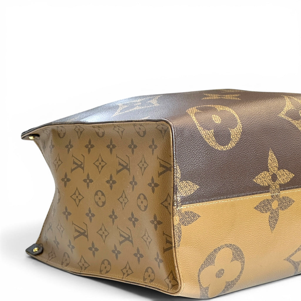 Louis Vuitton OnTheGo MM Giant Reverse Monogram Canvas