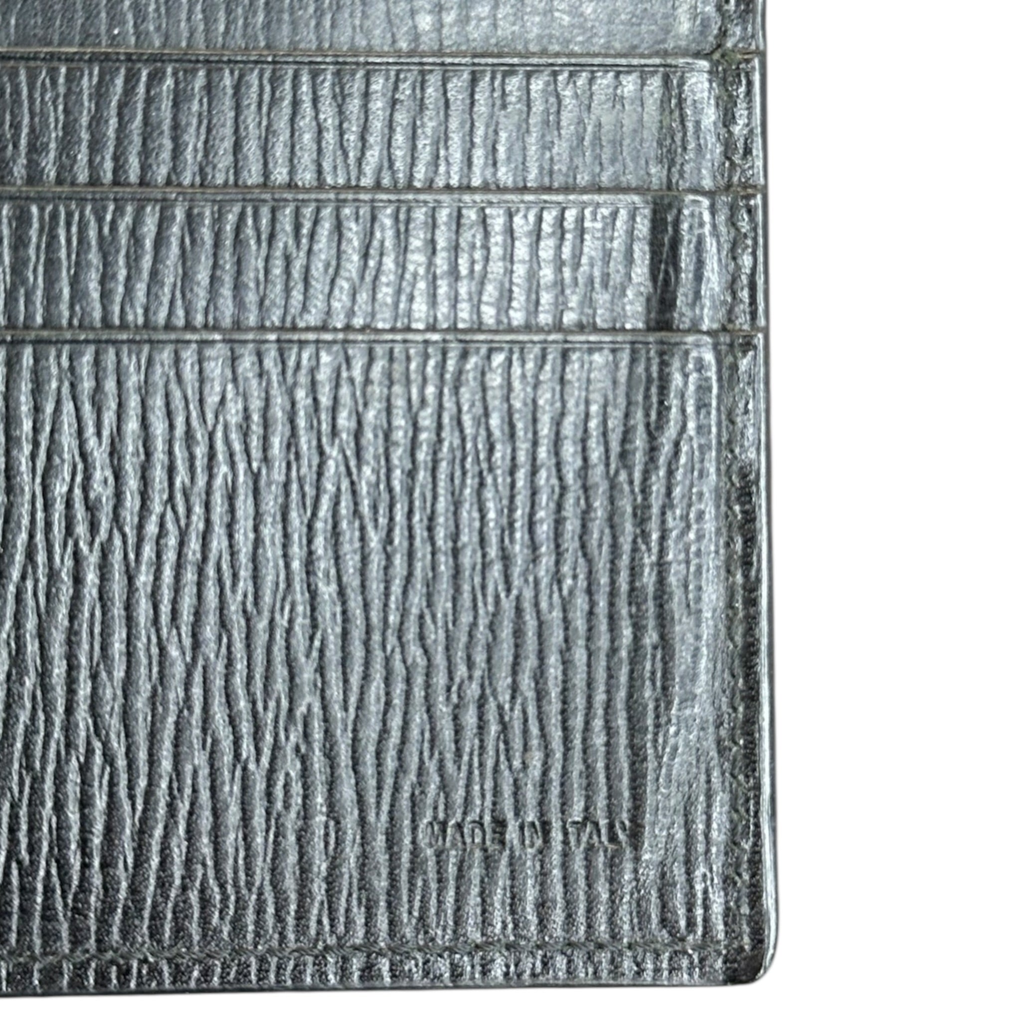 Fendi Grey Zucca Coated Canvas Bifold Wallet