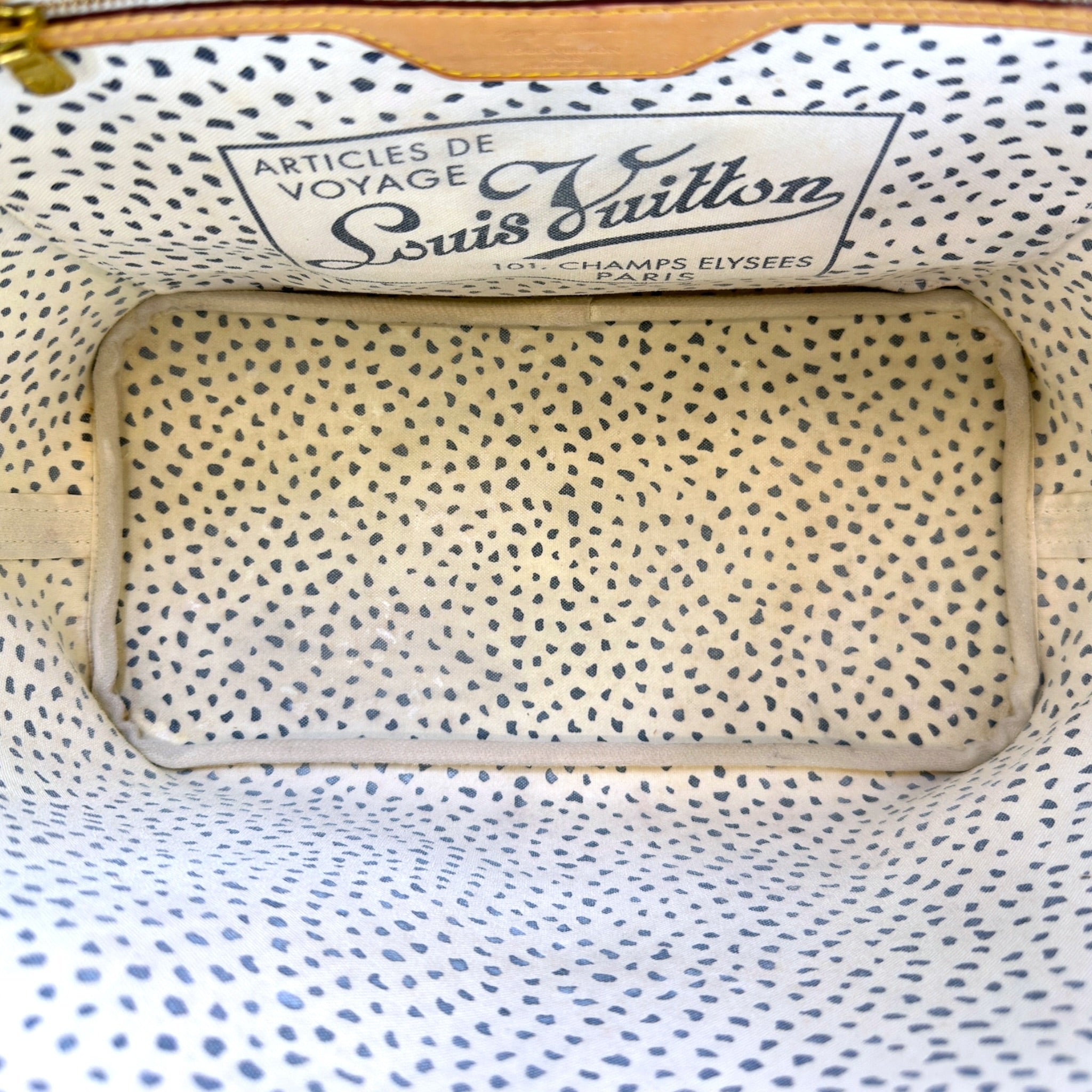 Louis Vuitton Neverfull MM Monogram Yayoi Kusama Wave Canvas