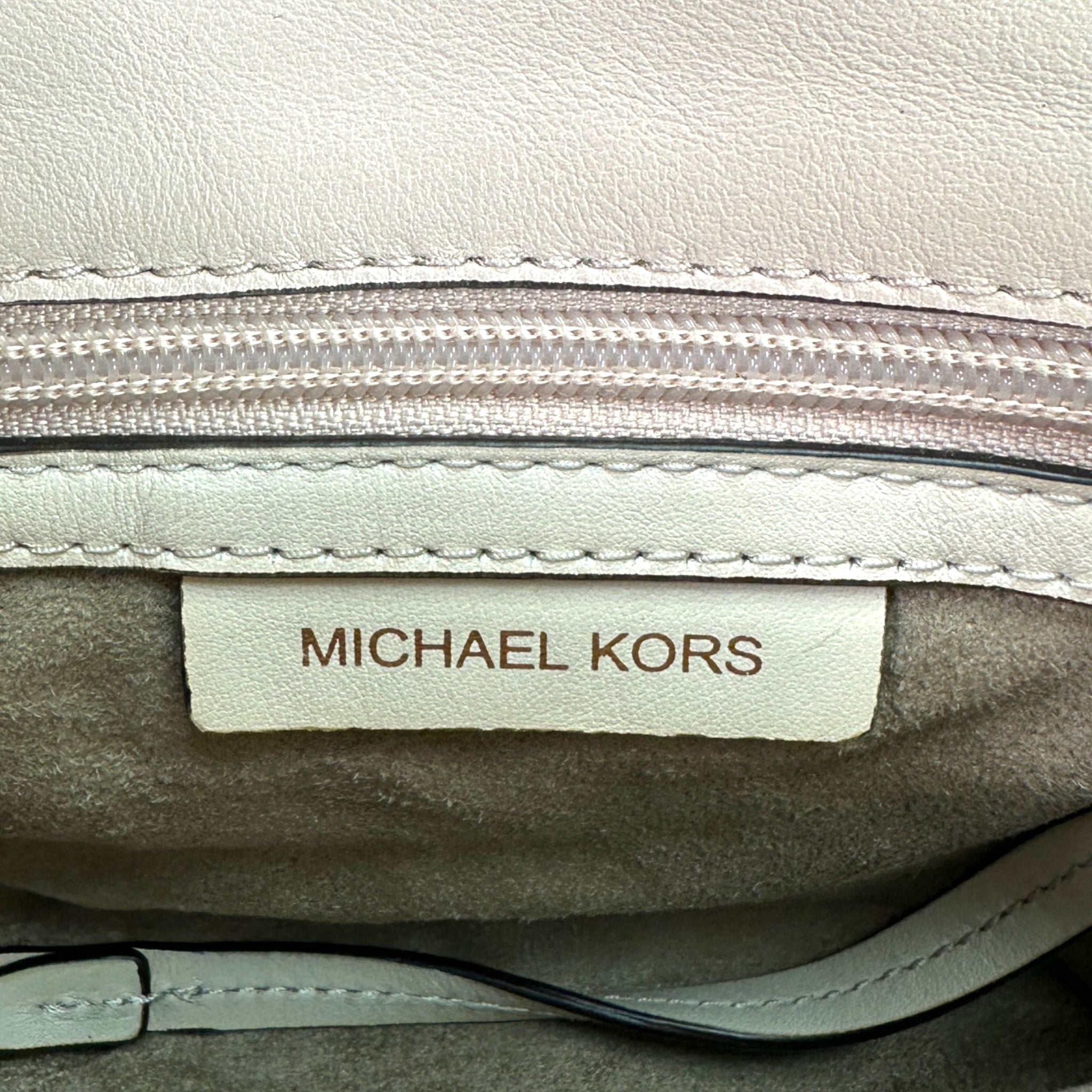 Michael Kors Jolene Saddle Crossbody bag Small Tri-Color Leather