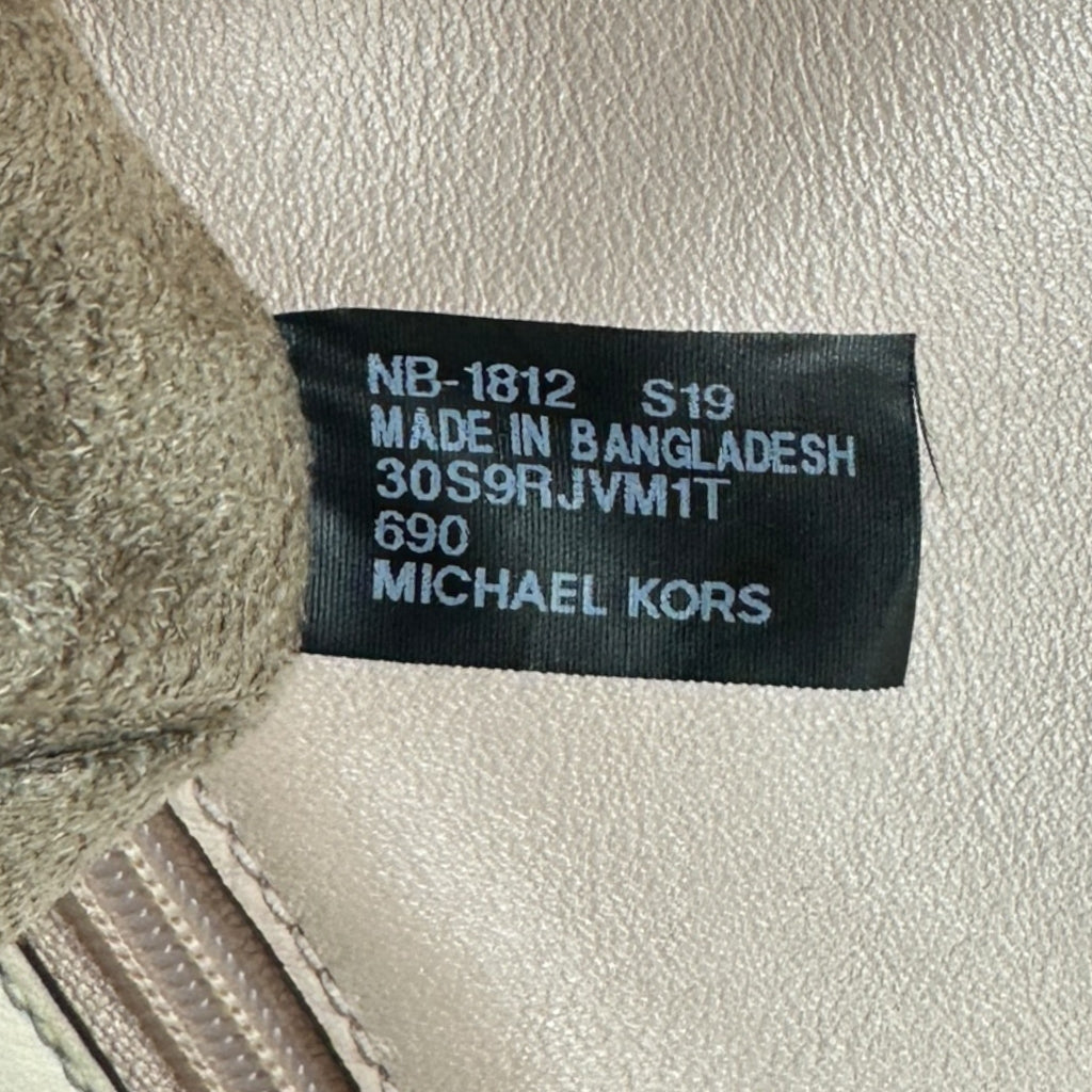 Michael Kors Jolene Saddle Crossbody bag Small Tri-Color Leather