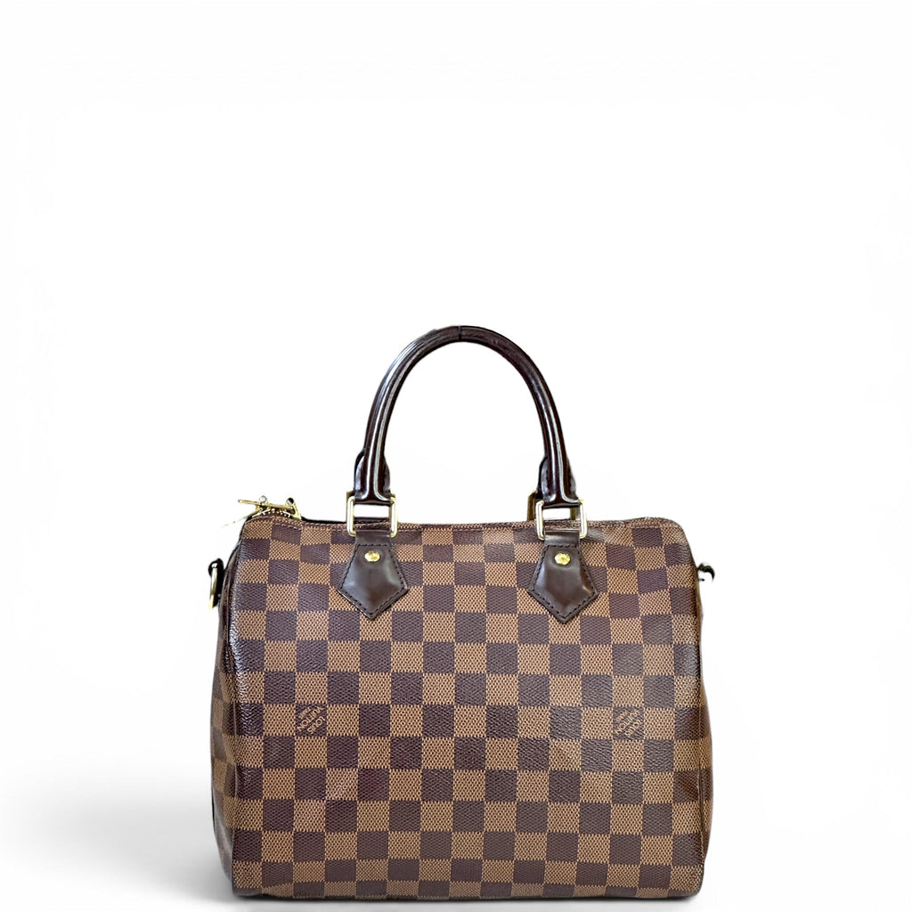 Louis Vuitton Speedy Bandoulière 25 Damier Ebene Canvas