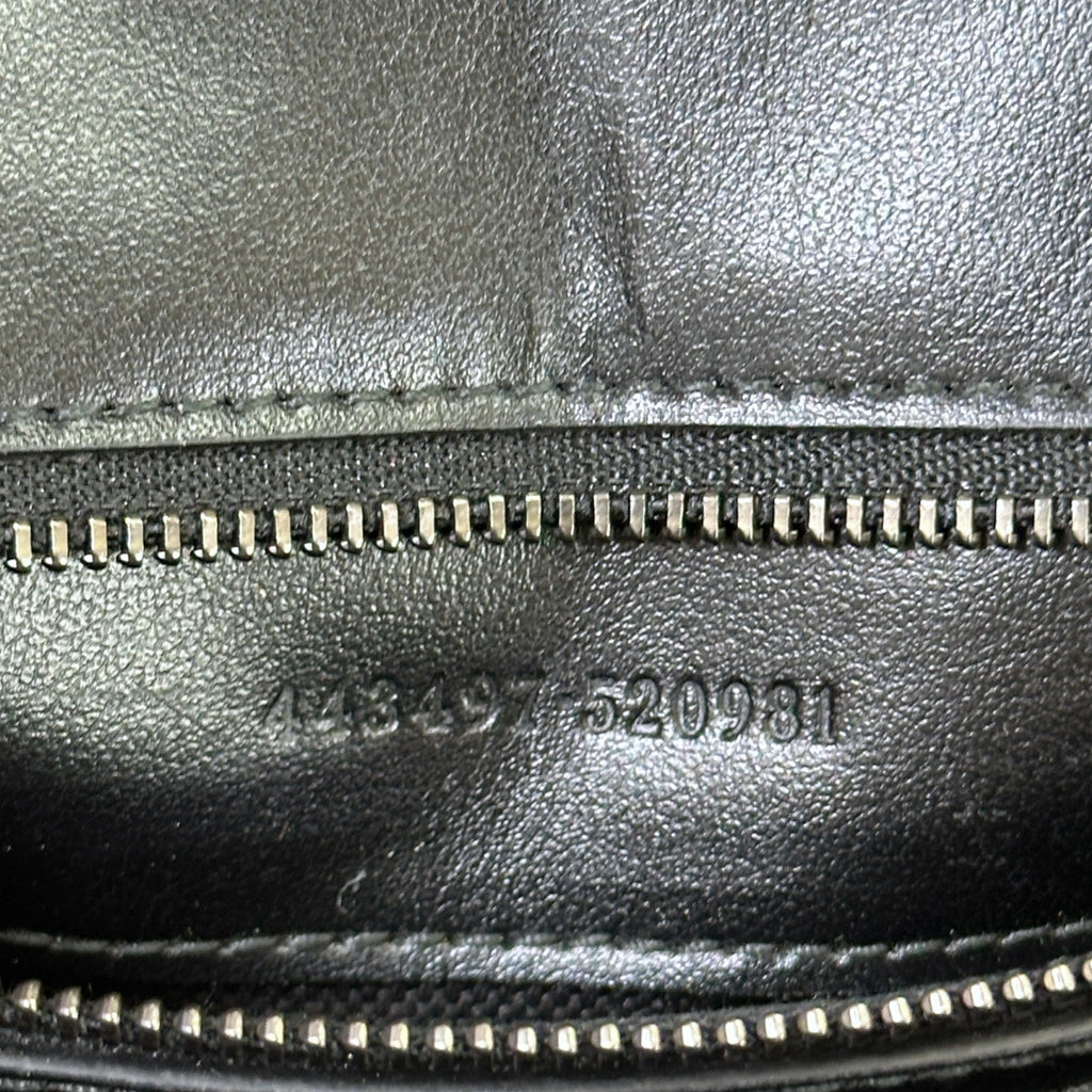Gucci GG Marmont Shoulder Bag Small Black Matelassé Chevron