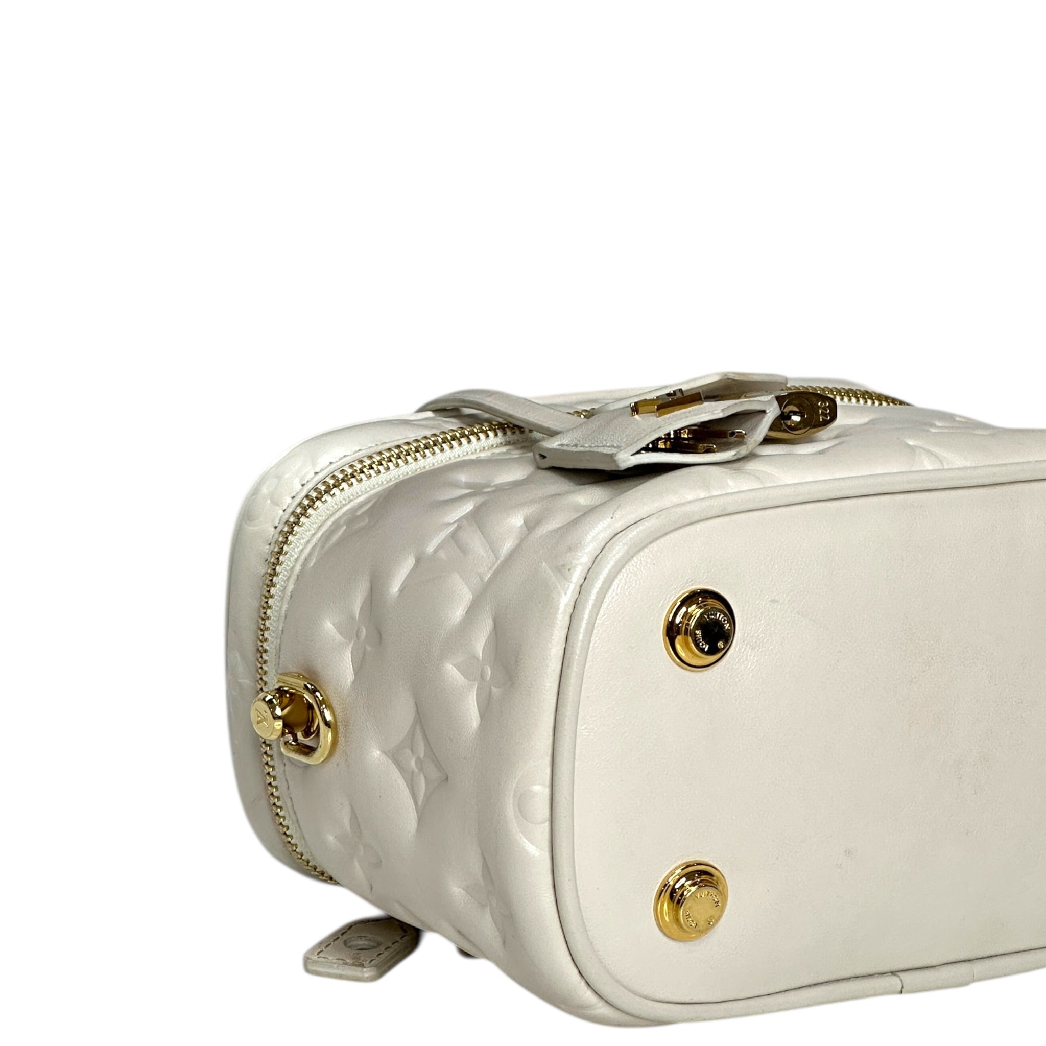 Louis Vuitton Vanity PM Cream Puffy Lambskin