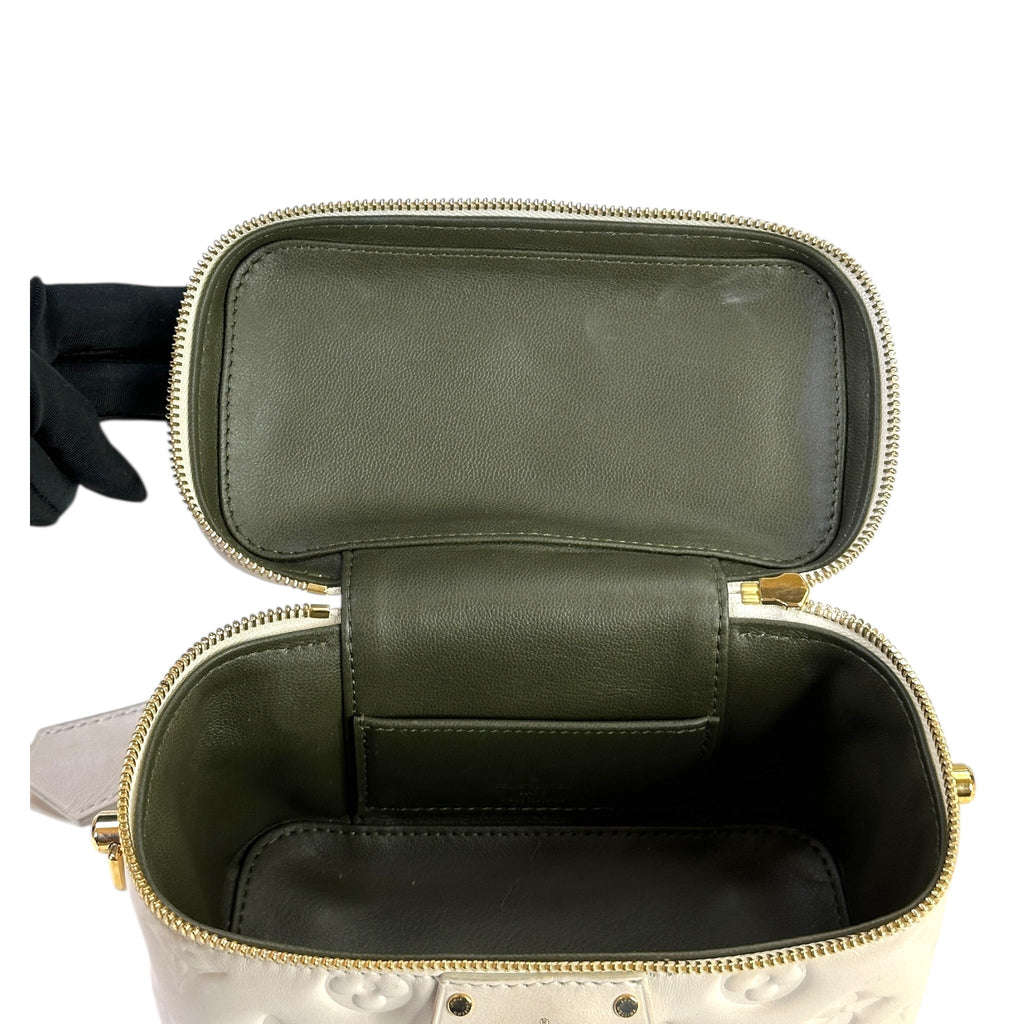 Louis Vuitton Vanity PM Cream Puffy Lambskin