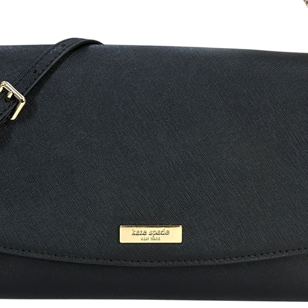 Kate Spade Laurel Way Crossbody Bag Black Leather