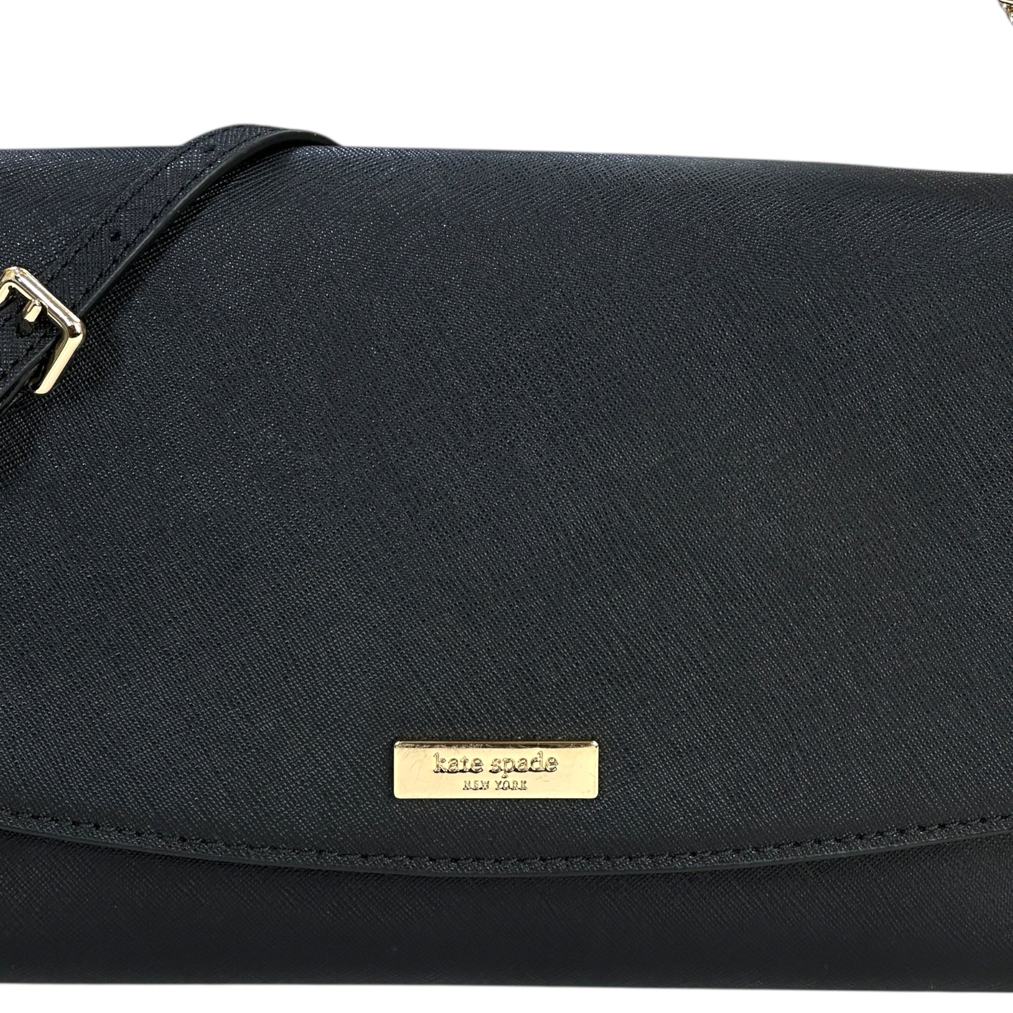 Kate Spade Laurel Way Crossbody Bag Black Leather