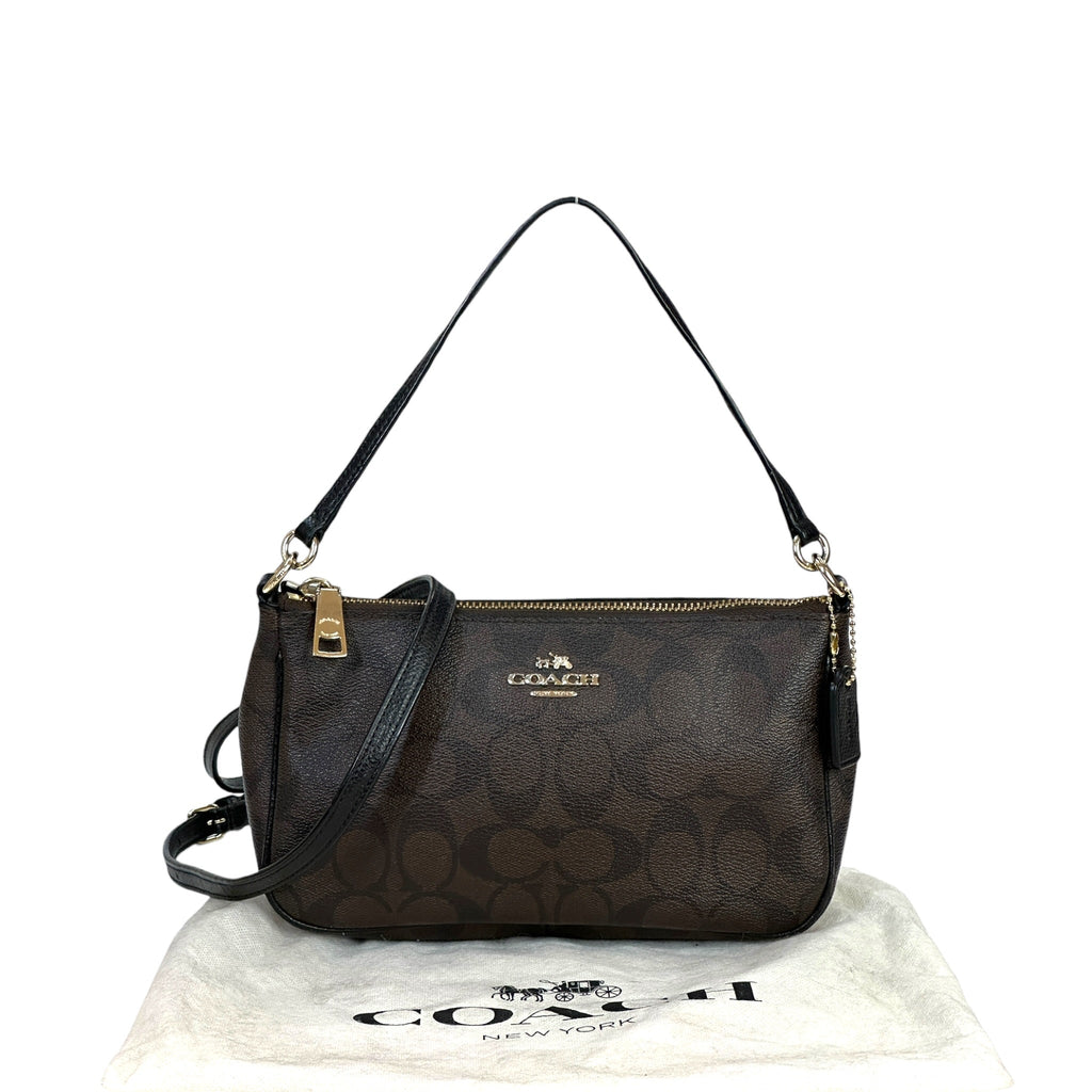 Coach Nolita 19 Handbag Signature Coated Canvas