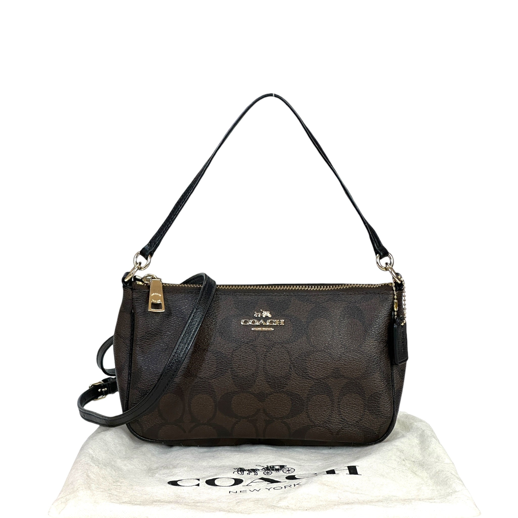 Coach Nolita 19 Handbag Signature Coated Canvas