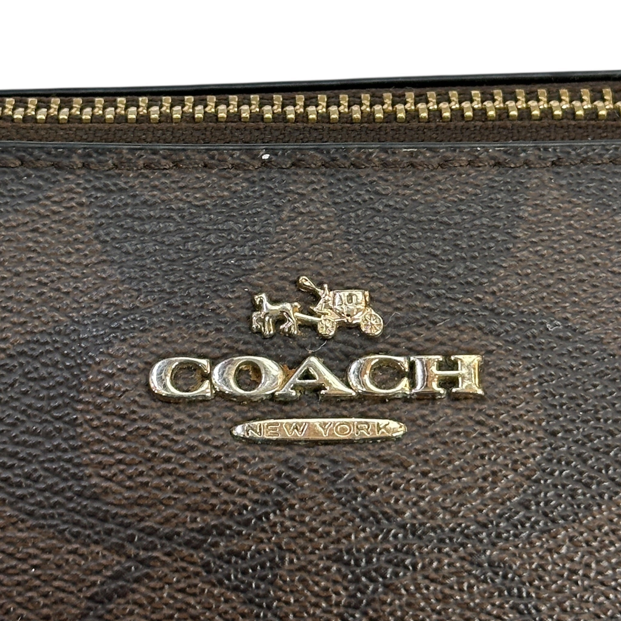 Coach Nolita 19 Handbag Signature Coated Canvas