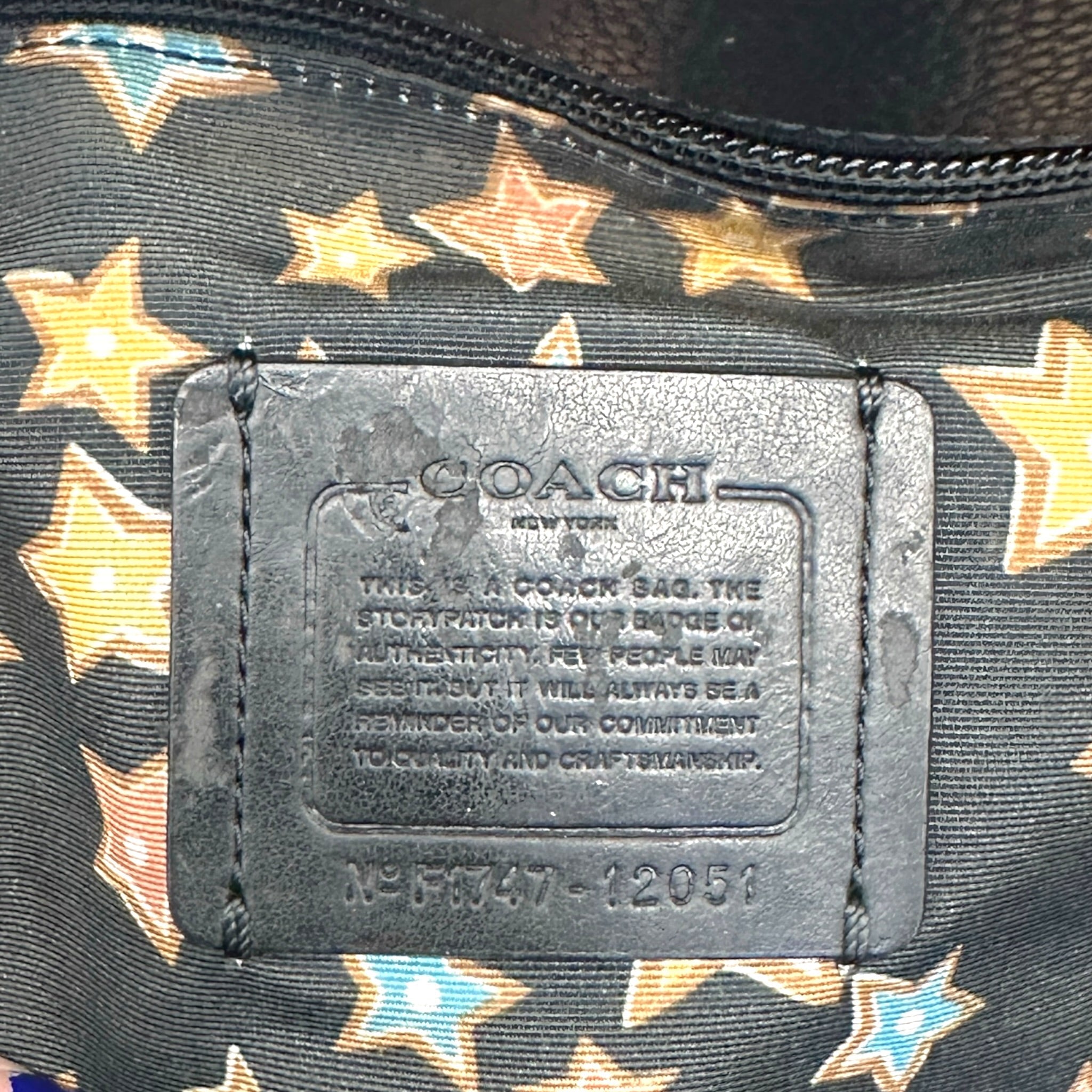 Coach Market Tote Black Polished Pebble Leather