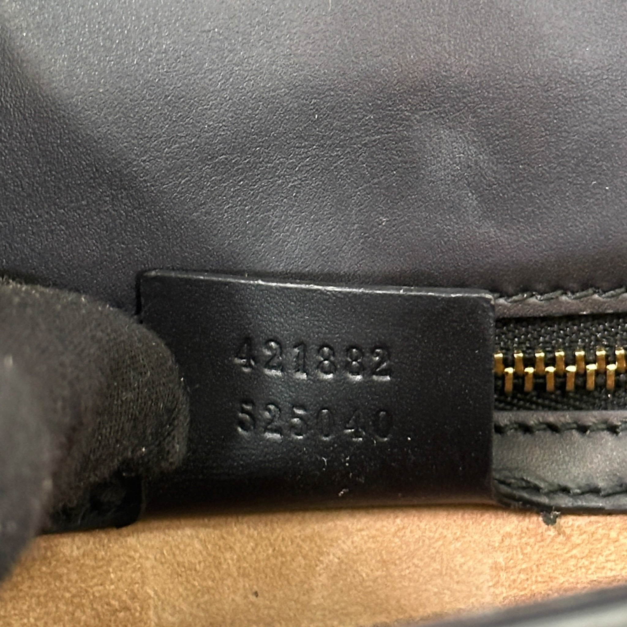 Gucci Sylvie Shoulder Bag Medium Black Leather